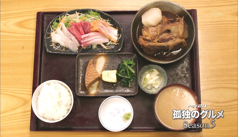 Lunch set at Kue restaurant, Tokyo